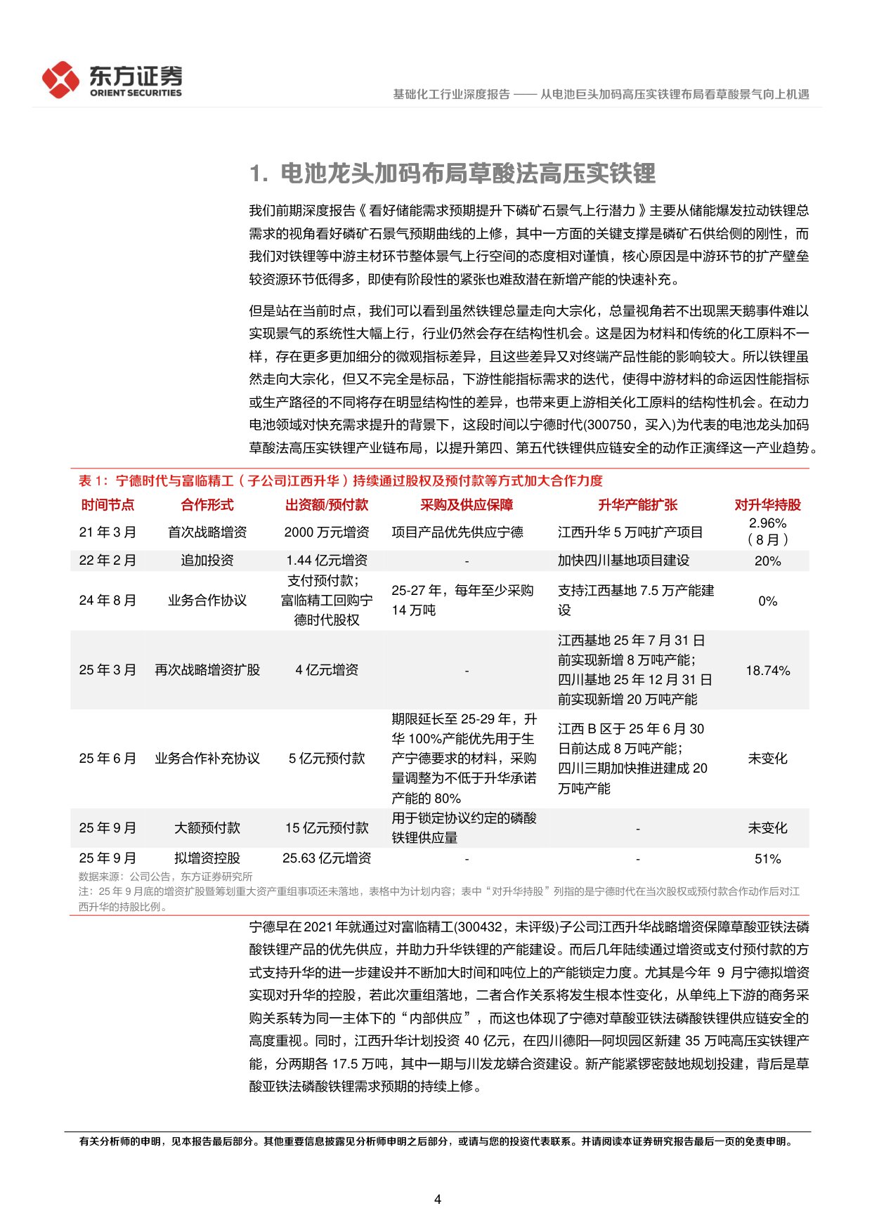 从电池巨头加码高压实铁锂布局看草酸景气向上机遇.pdf