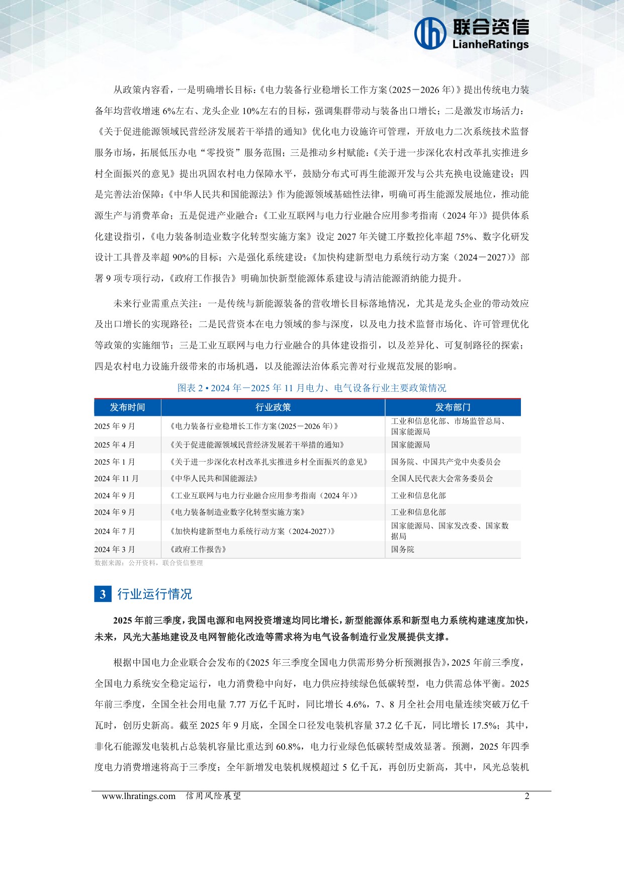 电力、电气设备制造行业信用风险展望.pdf