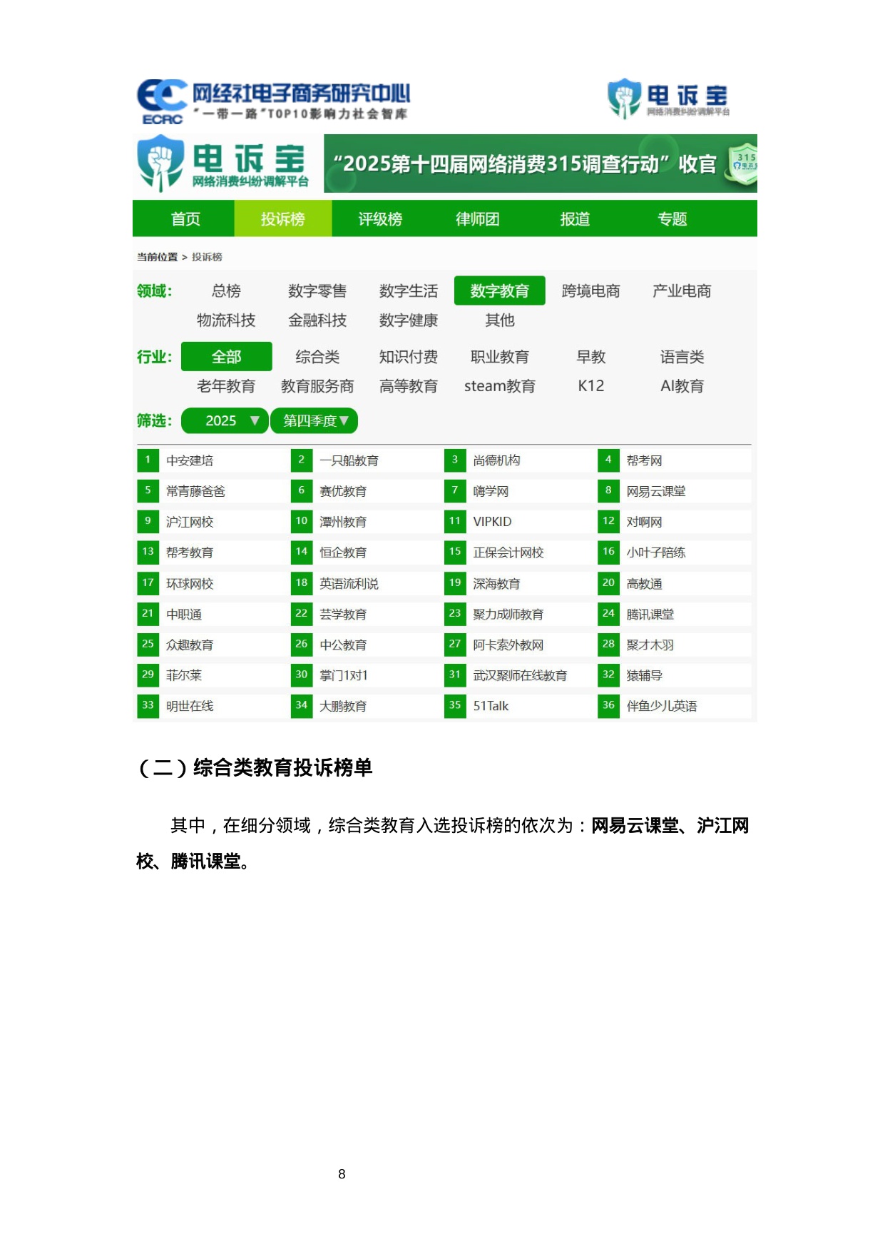 网经社：2025年Q4中国电子商务用户体验与投诉数据报告.pdf
