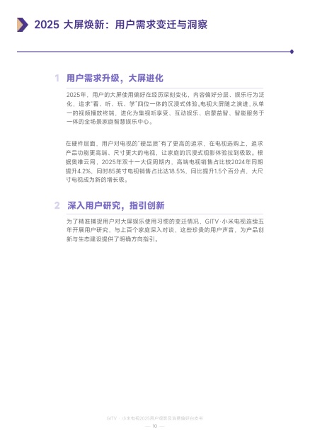 小米电视：2025年GITV·小米电视用户观影及消费偏好白皮书.pdf