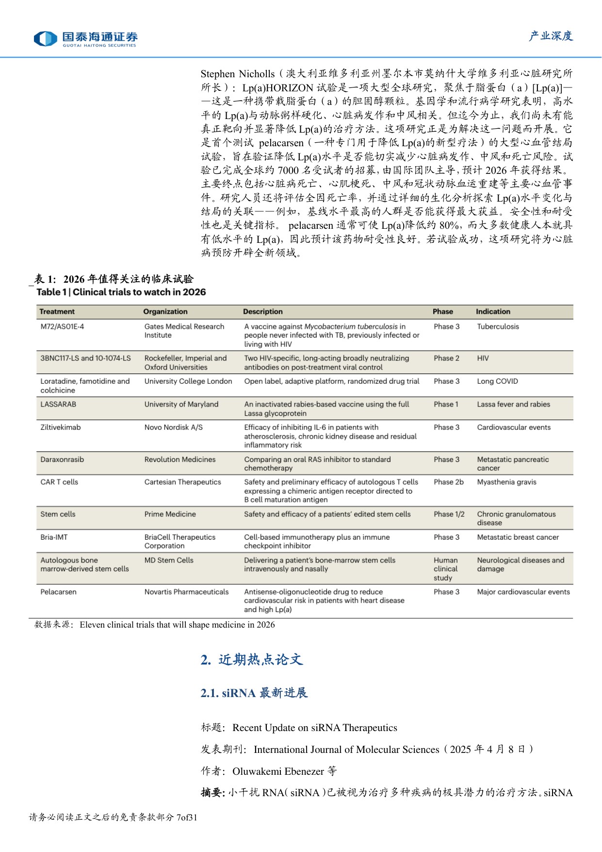 医疗科技跨年展望暨近期热点综述.pdf