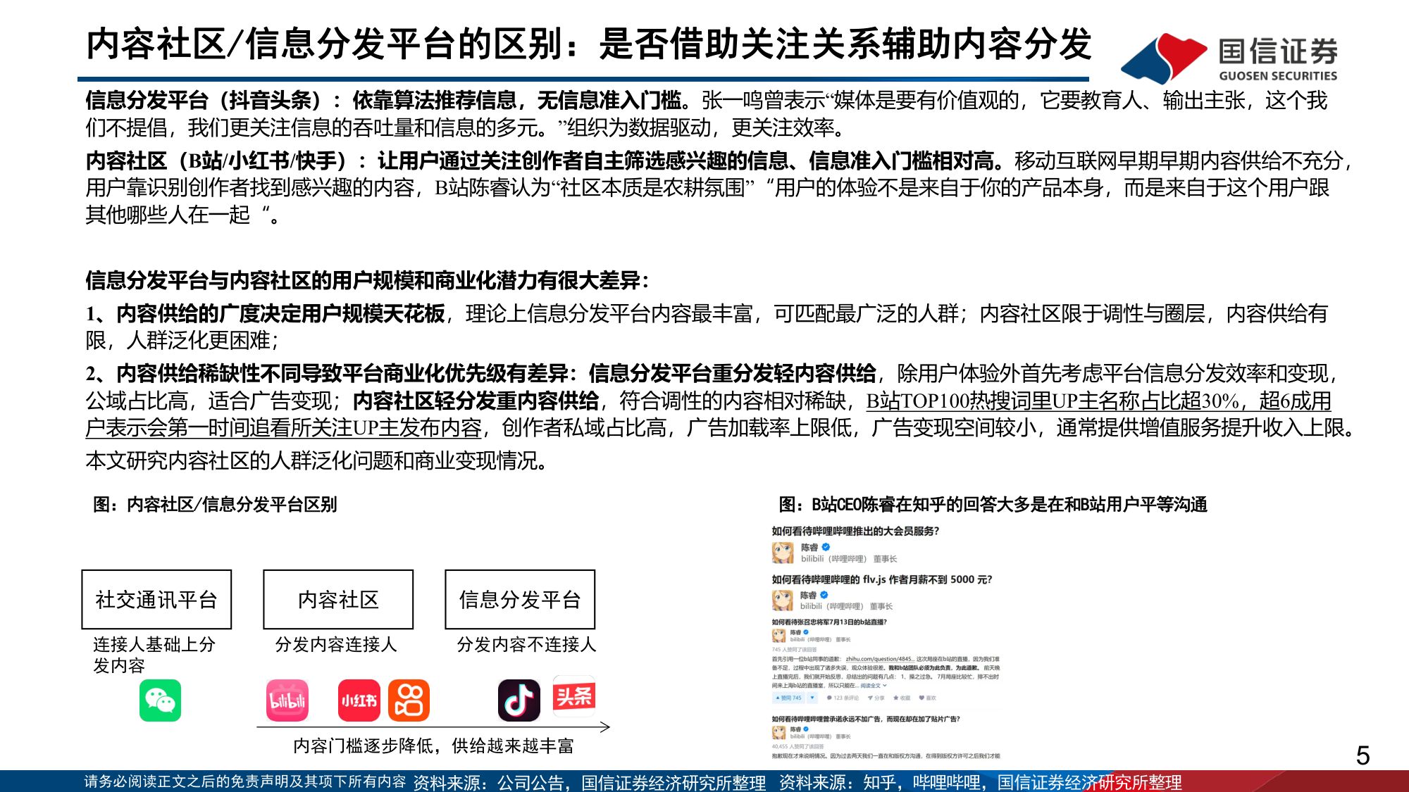 从B站、小红书、抖音探讨内容平台的用户泛化与变现潜力-国信证券.pdf