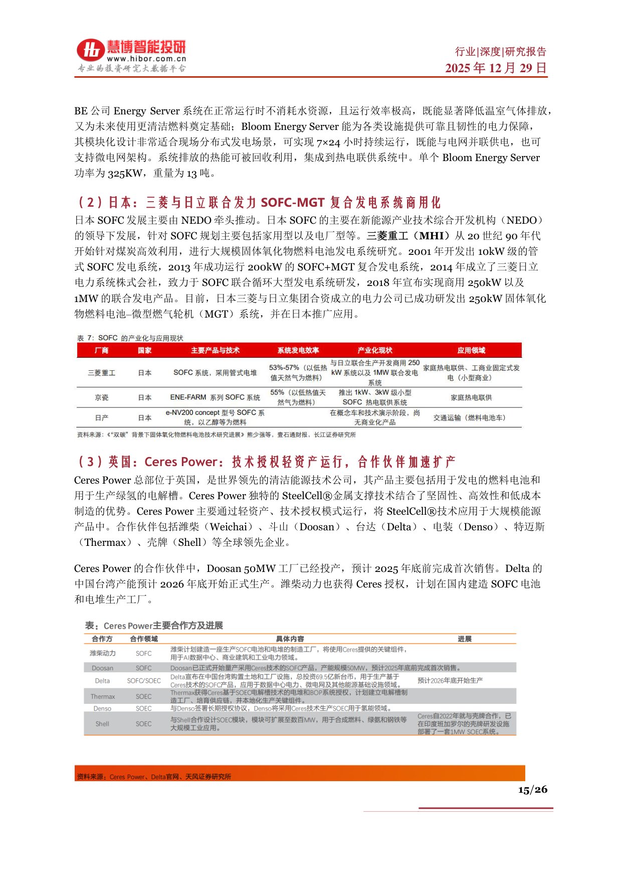 慧博智能投研：SOFC行业深度：行业背景、行业现状、产业链及相关公司深度梳理.pdf