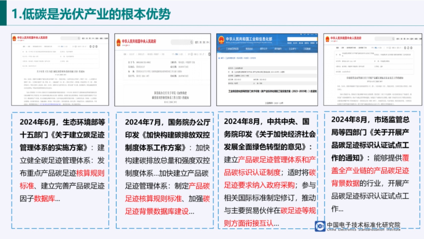 中国电子技术标准化研究院PPT：光伏产业绿色发展政策解析.pdf