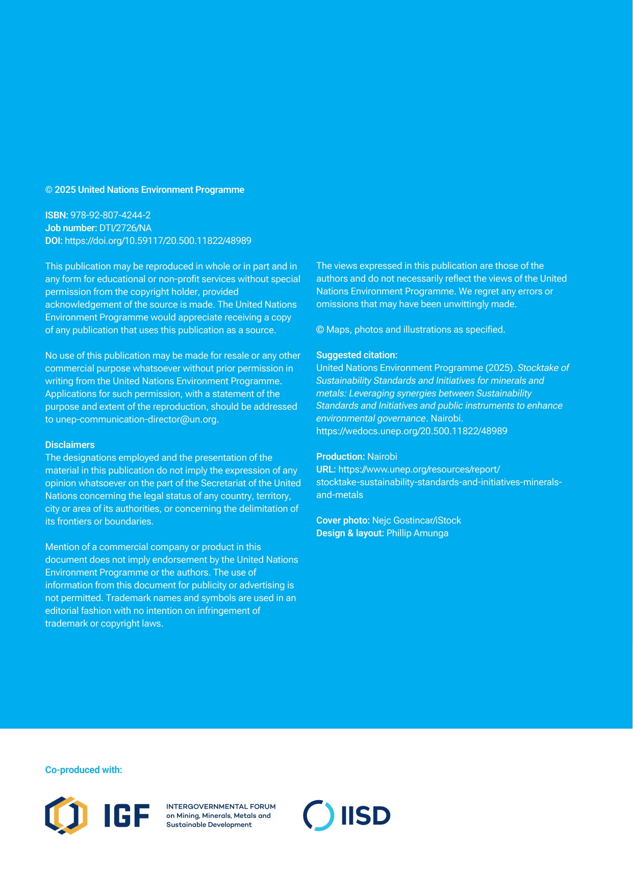 2025年矿产和金属可持续性标准与倡议的盘点报告（英文版）.pdf