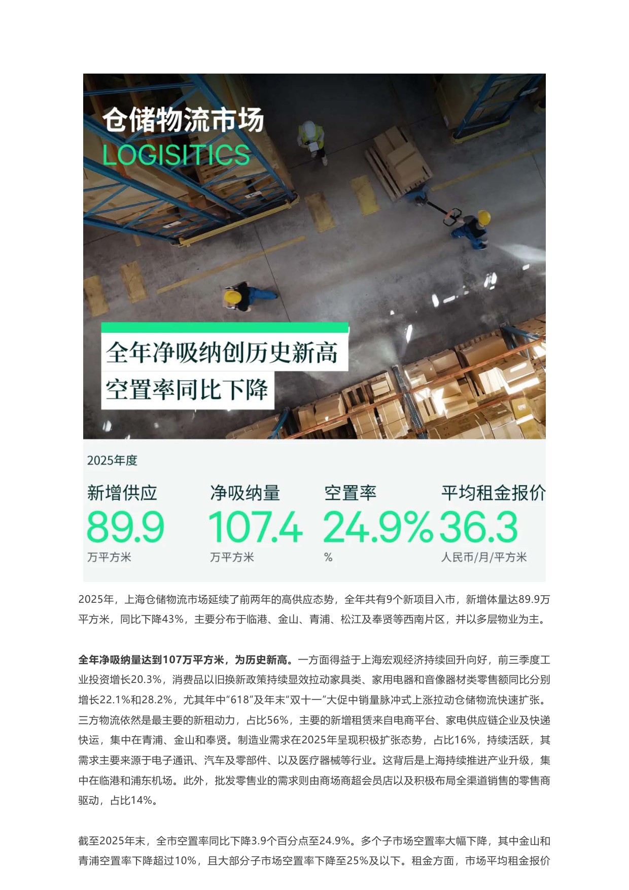 CBRE世邦魏理仕：2025年上海房地产市场回顾报告.pdf