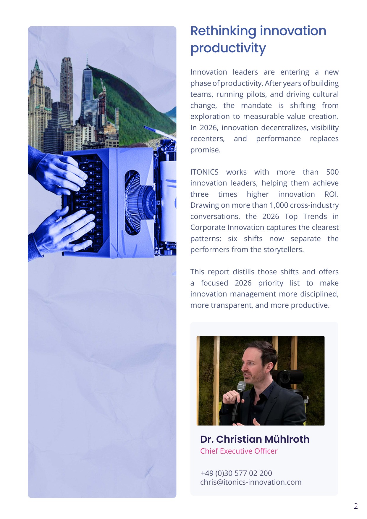 ITONICS ：2026年企业创新趋势报告：基于1000+对话的关键洞察（英文版）.pdf