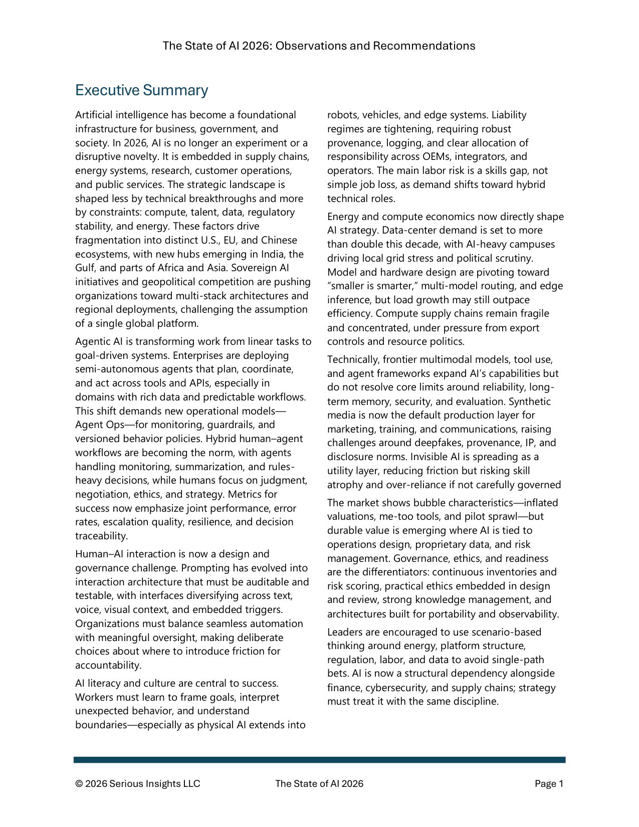 Serious Insights：2026年人工智能全景报告：洞察与建议（英文版）.pdf