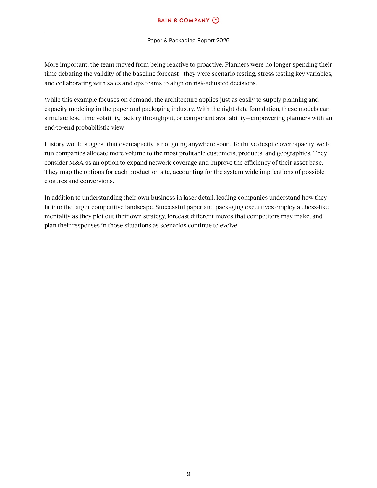 贝恩公司：2026年纸业与包装行业报告：适应当下 塑造未来（英文版）.pdf