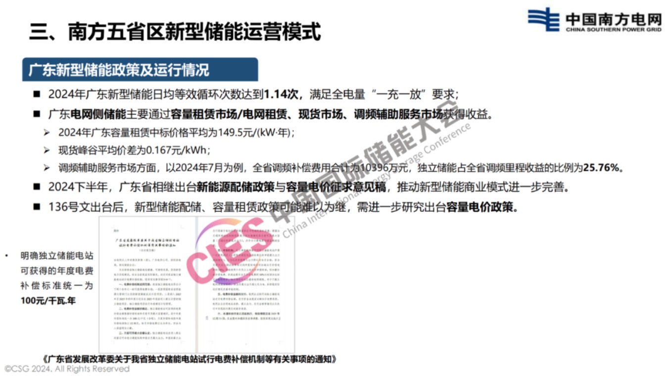 南方电网PPT：南方电网新型储能运营模式及调度运用情况.pdf