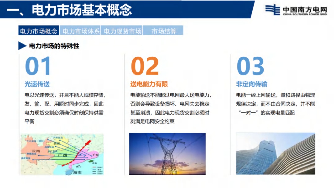 南方电网：电力现货市场基础知识分享.pdf