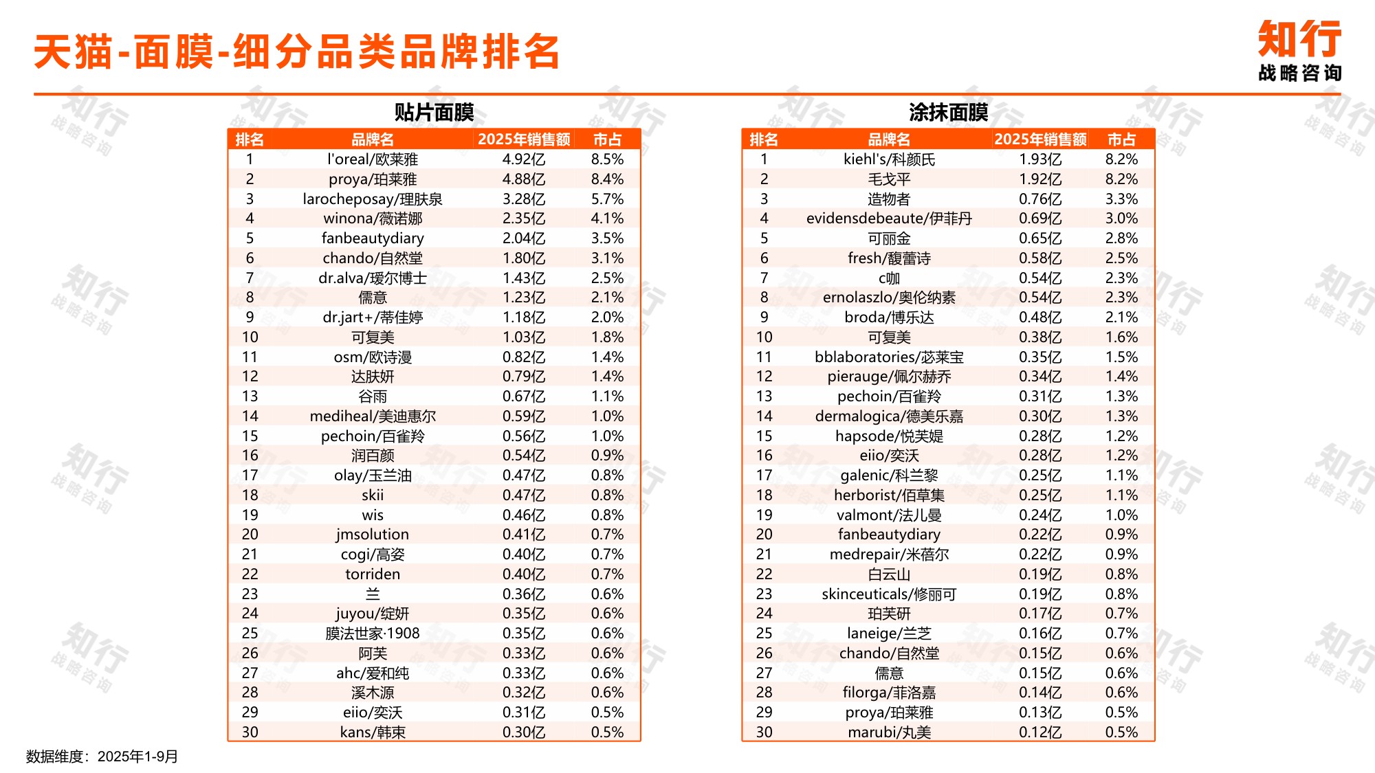 知行战略咨询：2025年面膜品类数据观察报告.pdf