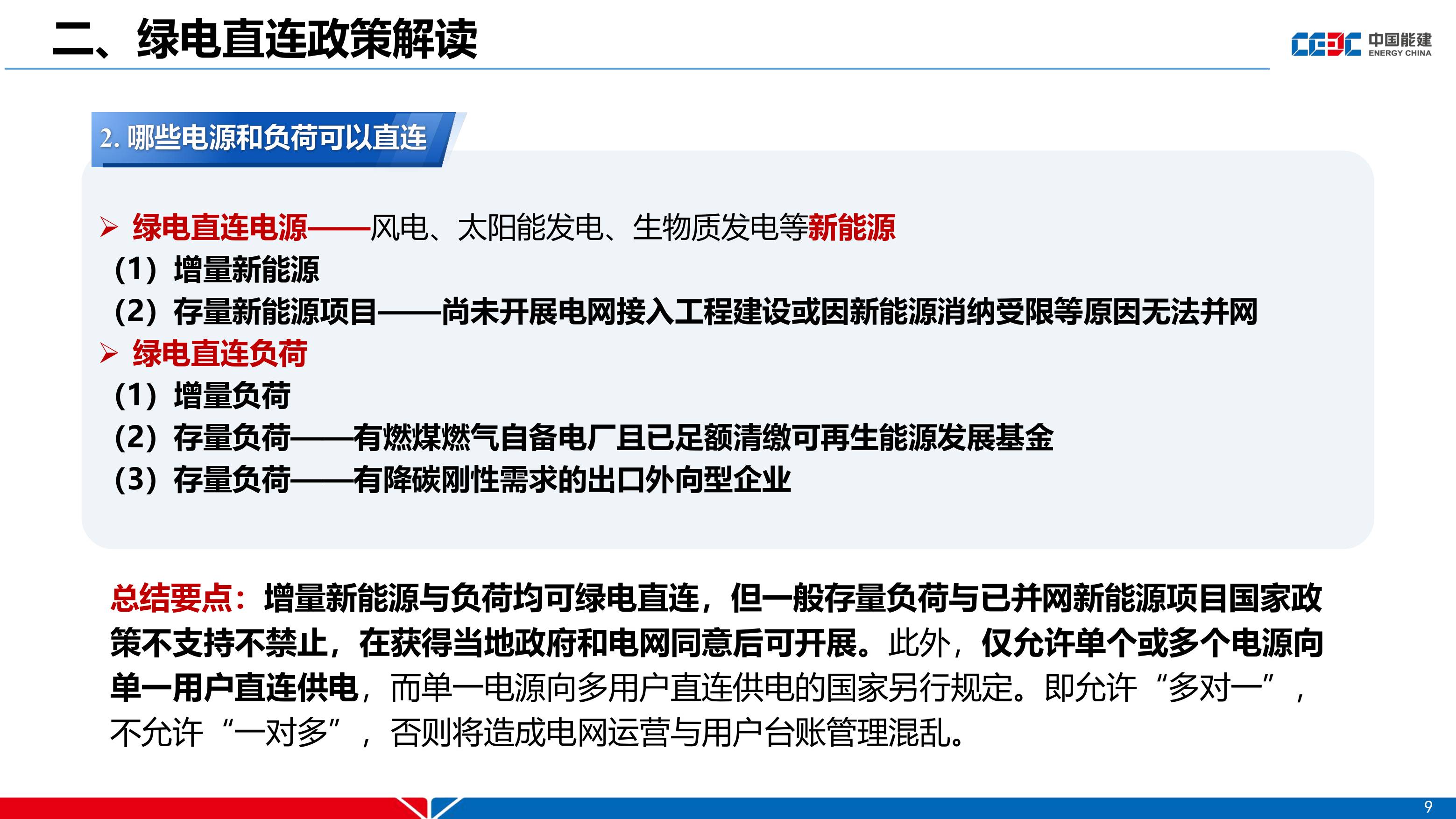 中国能建PPT：绿电直连政策及新能源就近消纳项目电价机制分析.pdf